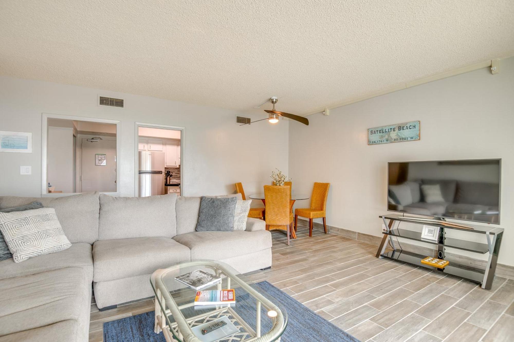 Walk To Shore Satellite Beach Condo With Ocean View Eksteriør bilde