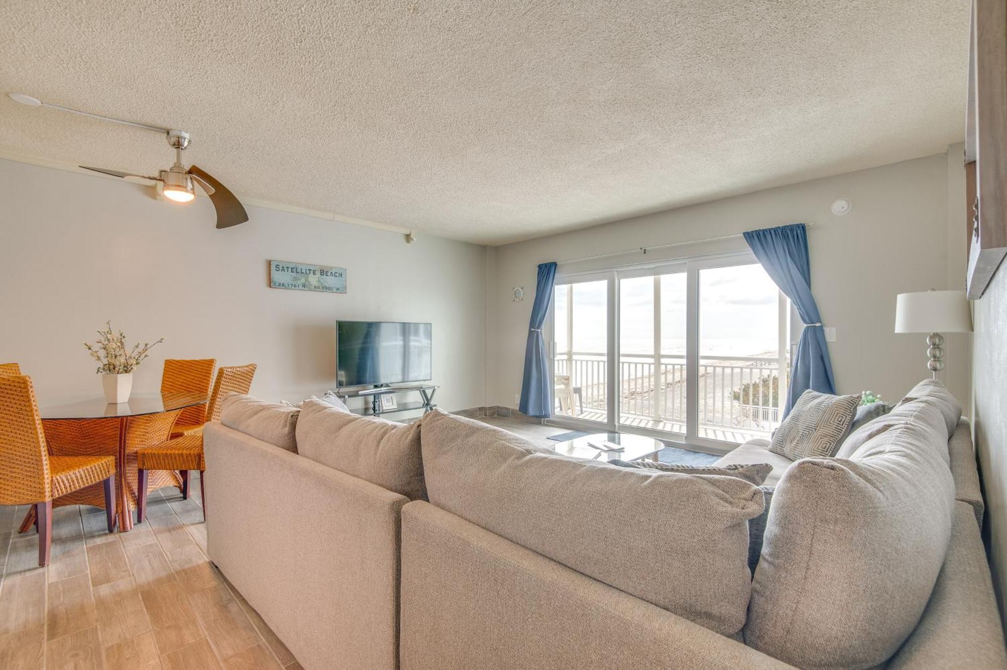 Walk To Shore Satellite Beach Condo With Ocean View Eksteriør bilde